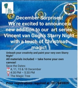 The Magic Tree-Christmas Special Art Workshop