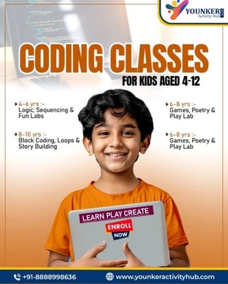 Younker Activity Hub-Coding Classes For Kids