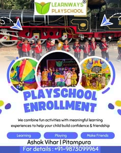 Learn Ways Play School-Play School Admission Open (Pitampura)