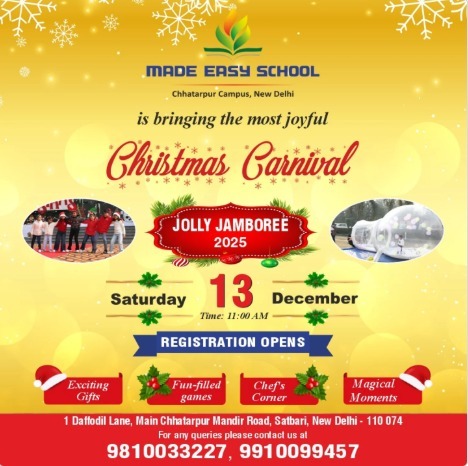 Made Easy school-Christmas Carnival 2025