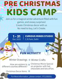 Curious Minds DIY-Pre-Christmas Kids Camp