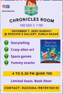 Chronicles Room-Storytelling And Art Workshop