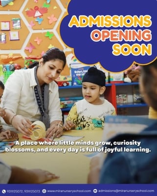 Mira Nursery-Admissions Open