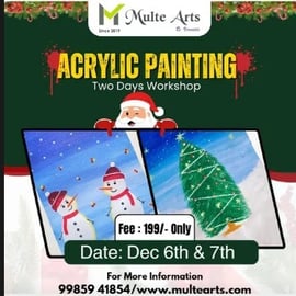 MulteArts-Two Day Acrylic Painting Workshop