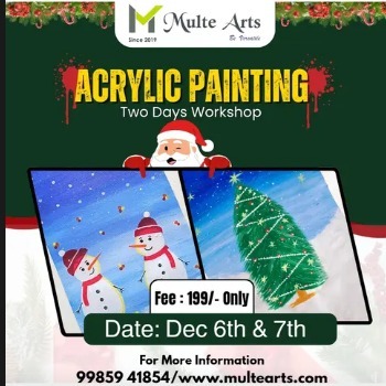 MulteArts-Two Day Acrylic Painting Workshop