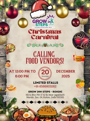Grow Inn Steps-Christmas Carnival 2025