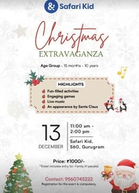 Safari Kid-Christmas Celebration 2025
