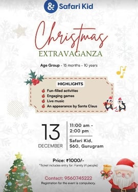 Safari Kid-Christmas Celebration 2025