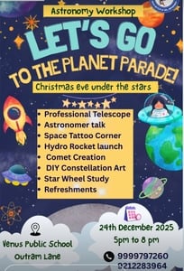 Likhavat Academy-Christmas Astronomy Workshop