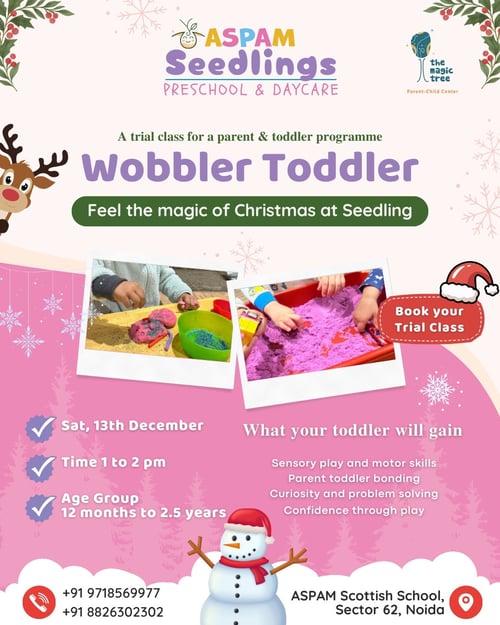 ASPAM Seedlings-Parent & Toddler Program Trial Class