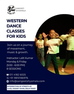 Sangeet Shyamala-Western Dance Classes For Kids