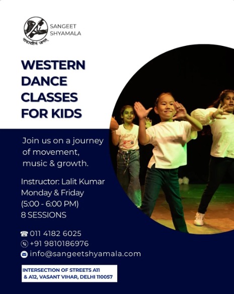 Sangeet Shyamala-Western Dance Classes For Kids