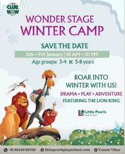Little Pearls Play School-Wonder Stage Winter Camp