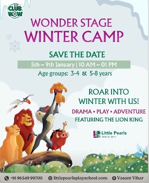 Little Pearls Play School-Wonder Stage Winter Camp