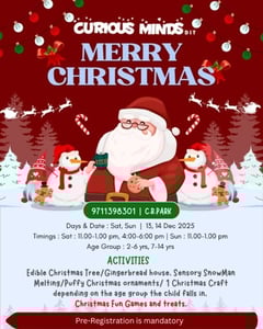 Curious Minds-Christmas Workshop 2025