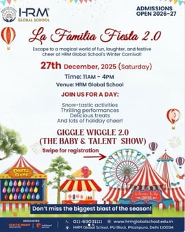 HRM Global School-Winter Carnival 2025