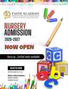 Faith Academy-Nursery Admissions 2026-2027
