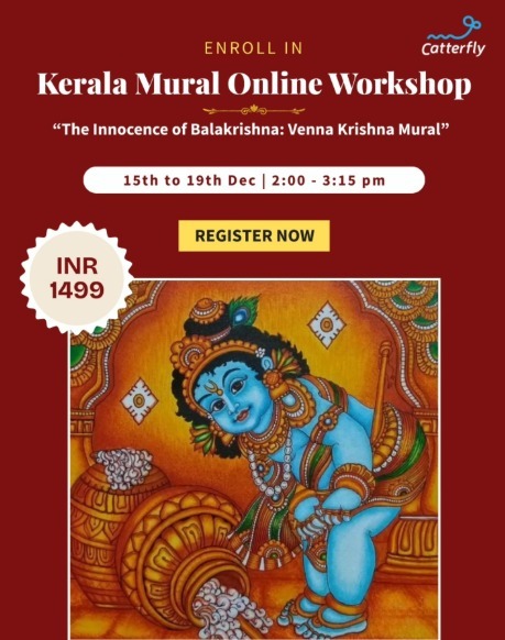 Catterfly Art and Culture-Kerala Mural Online Art Workshop