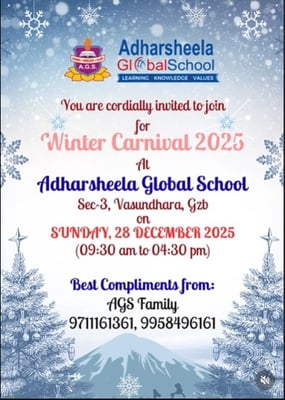 Adharsheela Global School-Winter Carnival 2025