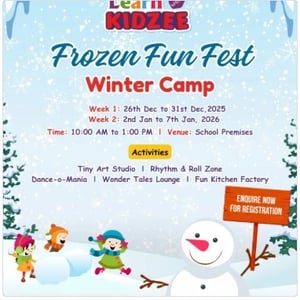 Kidzee-Frozen Fun Fest Winter Camp