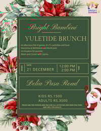 The Bright Bambini-Christmas Special Yuletide Brunch