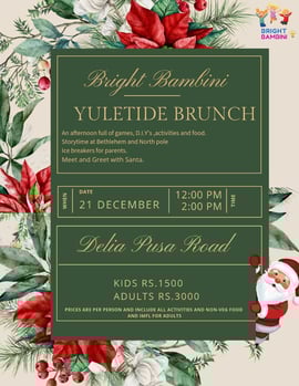 The Bright Bambini-Christmas Special Yuletide Brunch