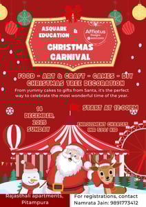 Asquare education-Christmas Carnival 2025
