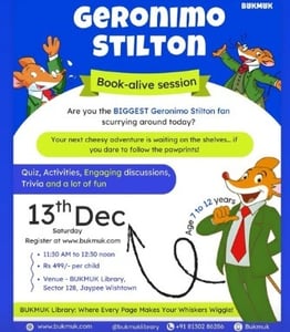 BUKMUK Library-Geronimo Stilton Book-alive session
