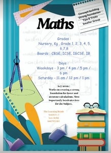 The Learning Brush-Maths Classes