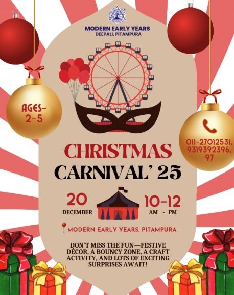 Modern Early Years-Christmas Carnival 2025