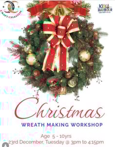 Kids Harbour-Christmas Wreath Making Workshop