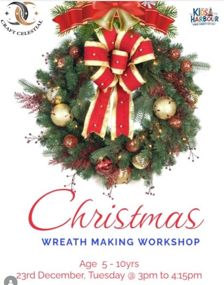 Kids Harbour-Christmas Wreath Making Workshop