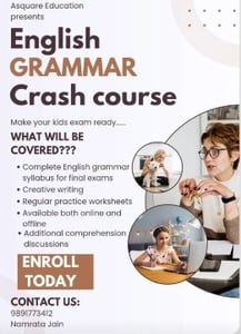 Asquare education-English Grammar Crash Course