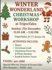 Triptotales Storytelling Centre-Winter Wonderland Christmas Workshop