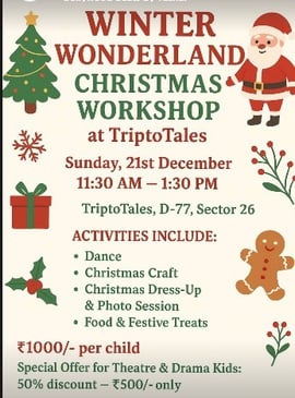 Triptotales Storytelling Centre-Winter Wonderland Christmas Workshop