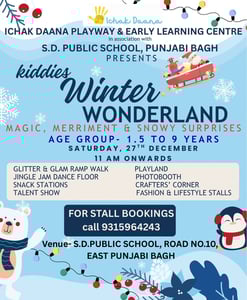 Ichak Daana playway & Early Learning centre-Winter Wonderland Workshop