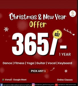 Sensationz Dance-Special Christmas & New Year Offer