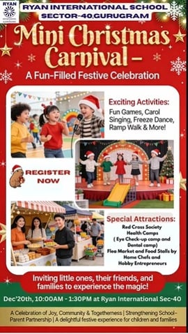 Ryan International school-Mini Christmas Carnival