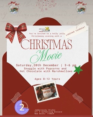 Jabberwocky Studio-Christmas movie evening