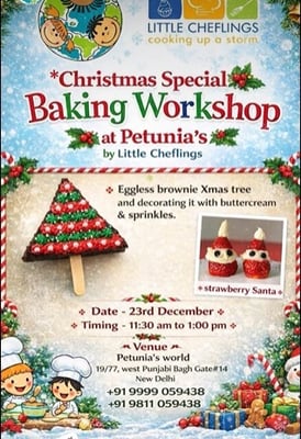 Petunias World-Christmas Special Baking Workshop