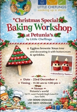 Petunias World-Christmas Special Baking Workshop