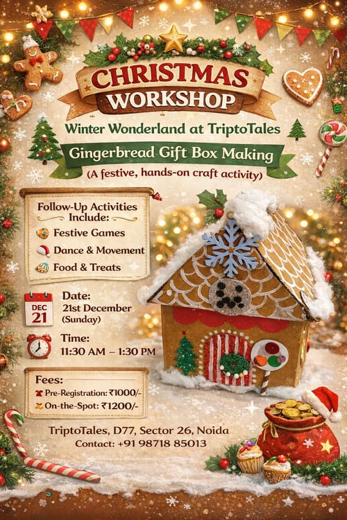 Triptotales Storytelling Centre-Christmas Workshop 2025