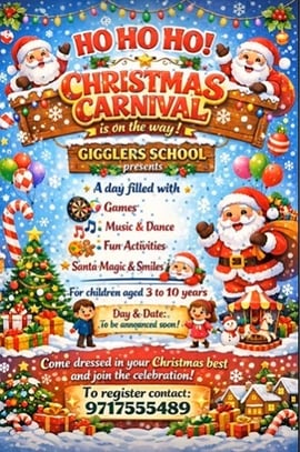 Gigglers-Christmas Carnival 2025