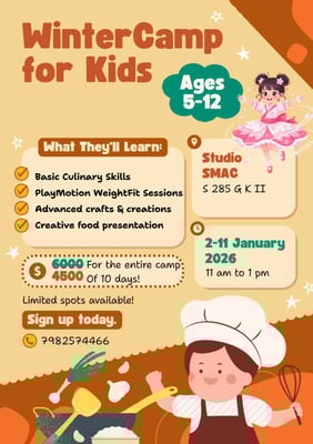 Studio SMAC-Winter Camp for Kids 2025