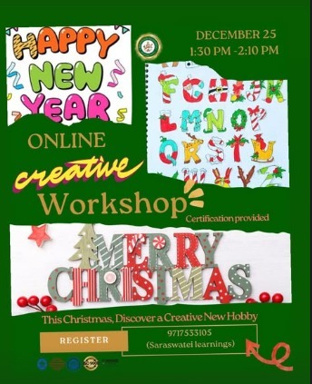 Saraswatei Learnings-Online Creative Workshop