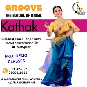 Groove-The Music School-Kathak Classes