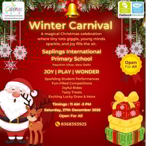 Saplings Pre School-Winter Carnival 2025