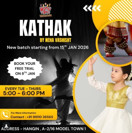 Hangin-Kathak Classes