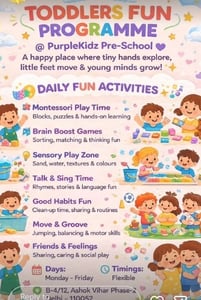 Purple Kidz-Toddlers Fun Program