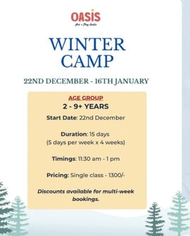 Oasis Art Studio-Winter Camp 2026